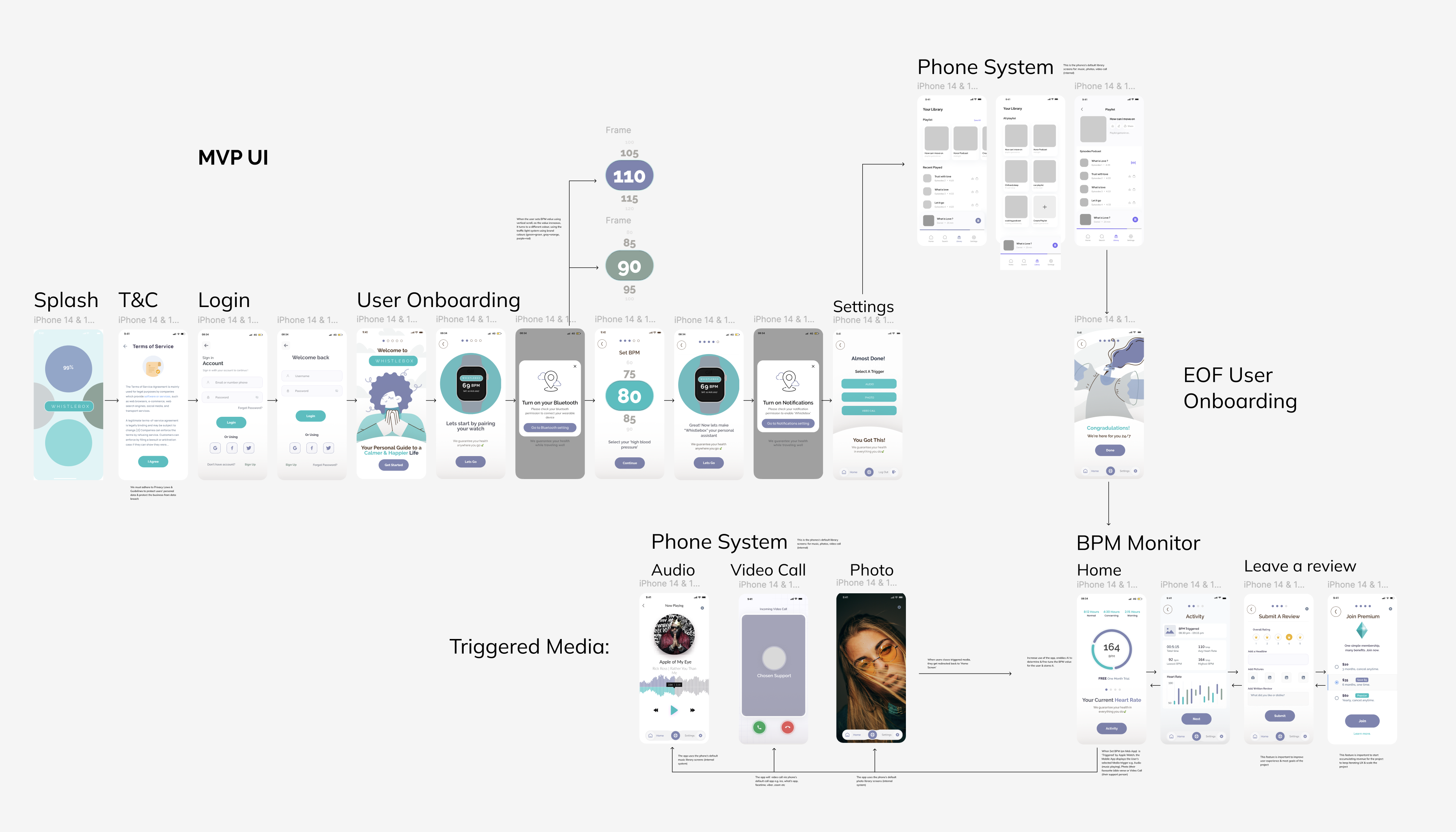 Whistlebox MVP UI Scope Definition